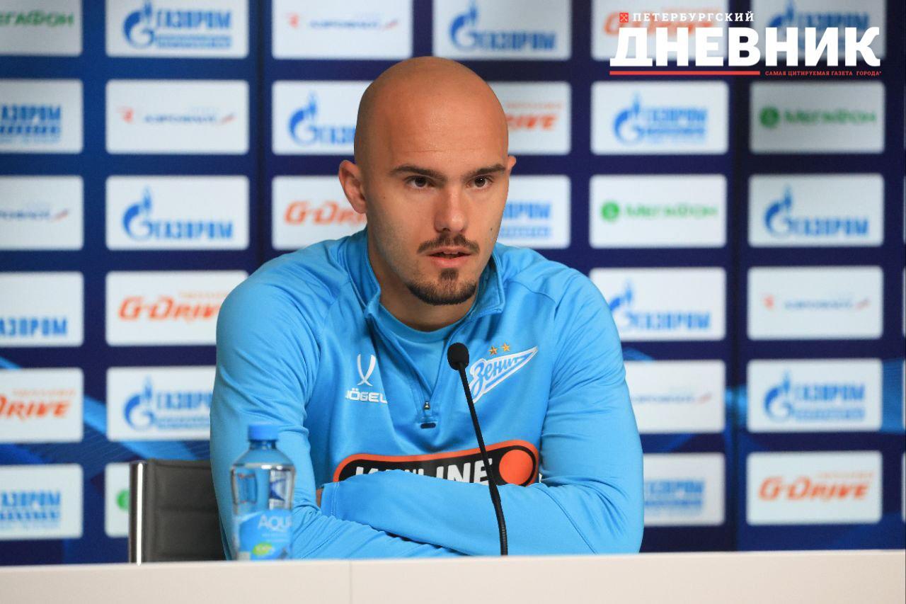Защитник «Зенита» Ваня Дркушич: «Впереди у нас четыре финала»