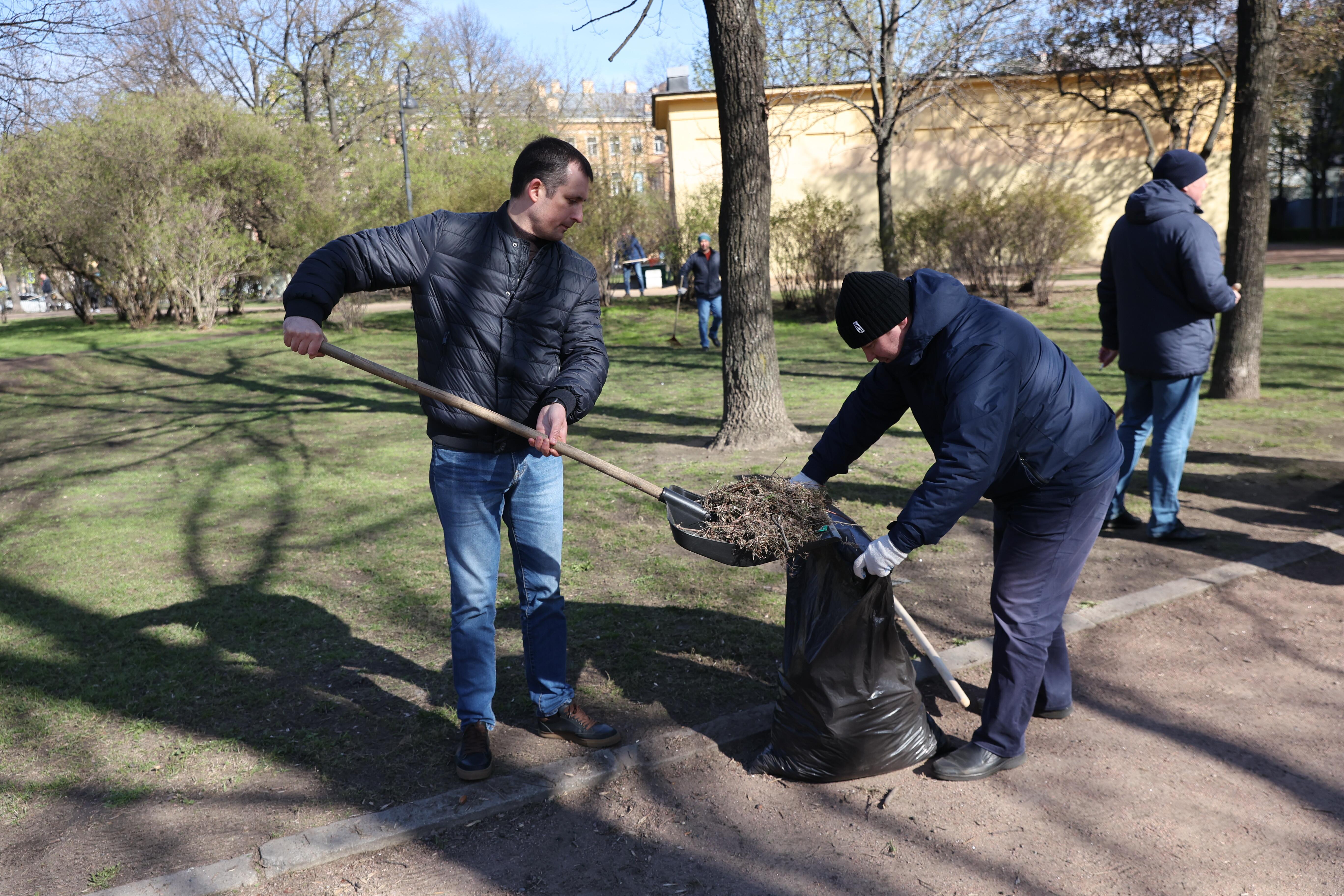 В Петербурге 25 апреля пройдет «Добрый субботник»