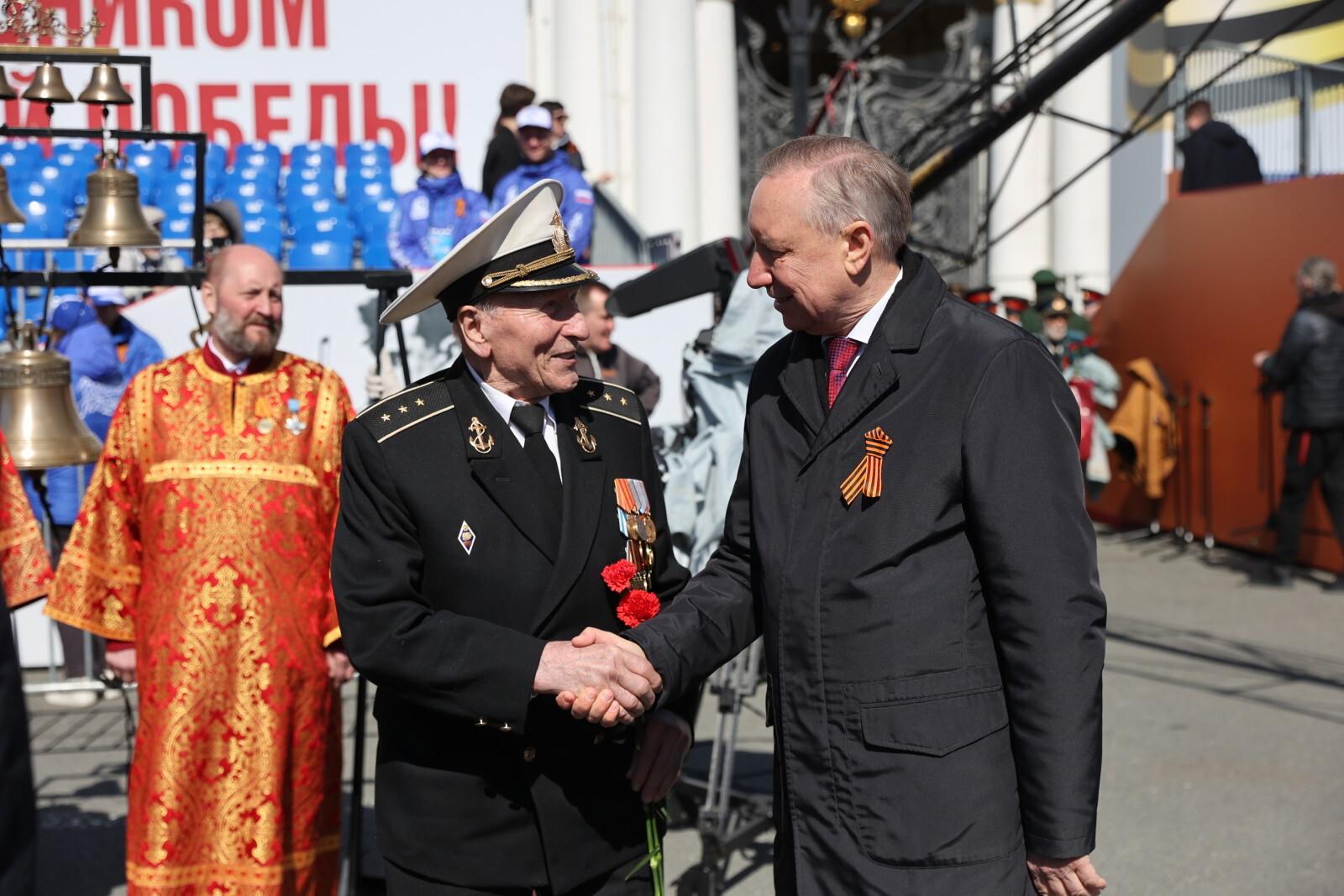 Александр Беглов рассказал о подготовке системы соцподдержки ветеранов ко Дню Победы