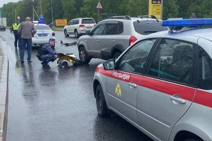 Росгвардейцы спасли 17-летнюю девушку после ДТП в Красногвардейском районе