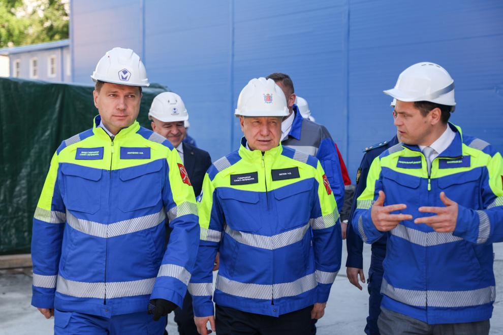 Беглов запустил в работу новый проходческий щит «Любовь» в метро Петербурга