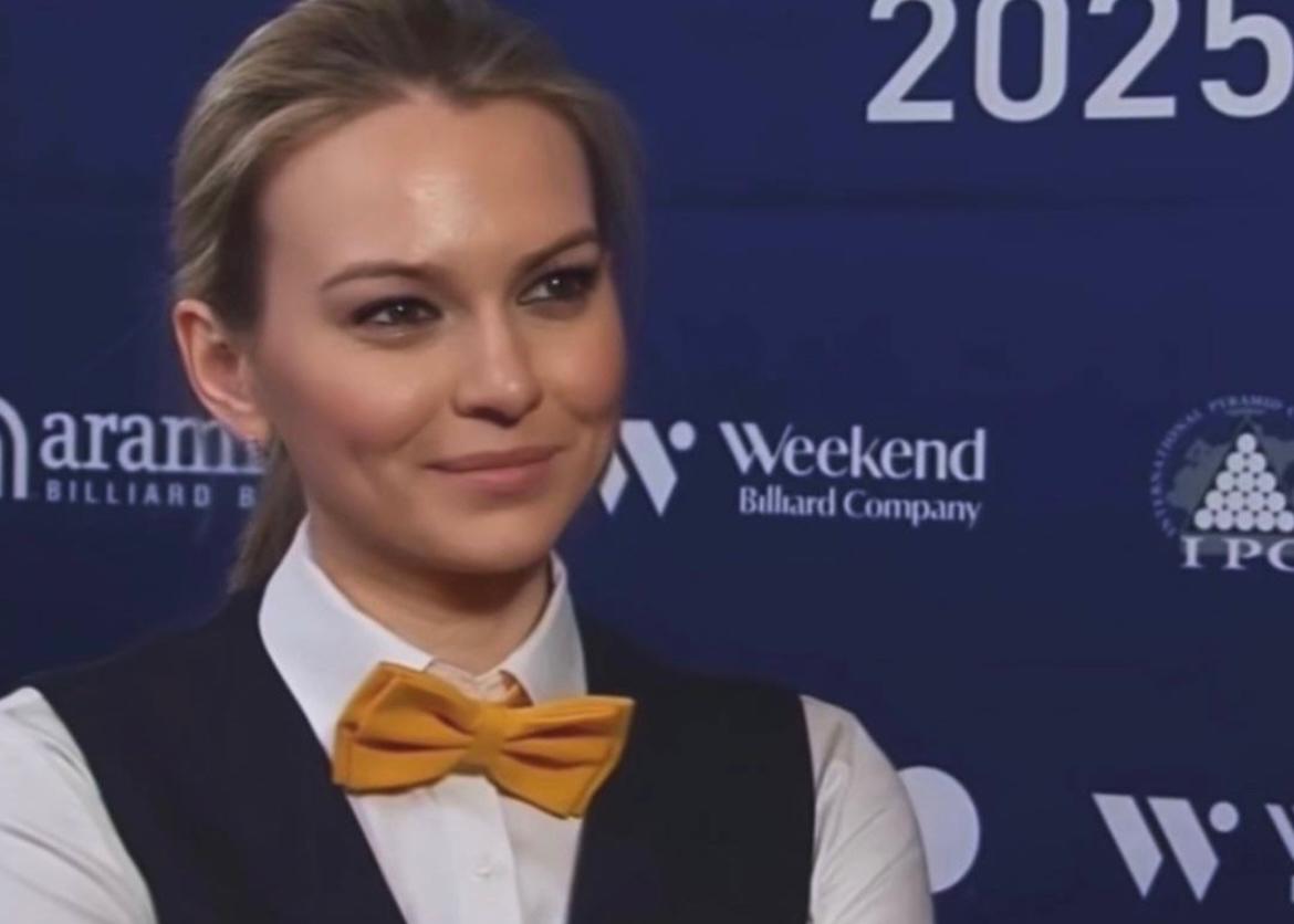 Бильярдистка Дарья Миронова выиграла золото на ЧМ по свободной пирамиде