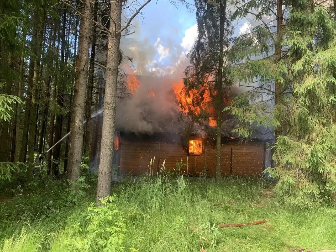 В Ленобласти за сутки потушили 14 пожаров