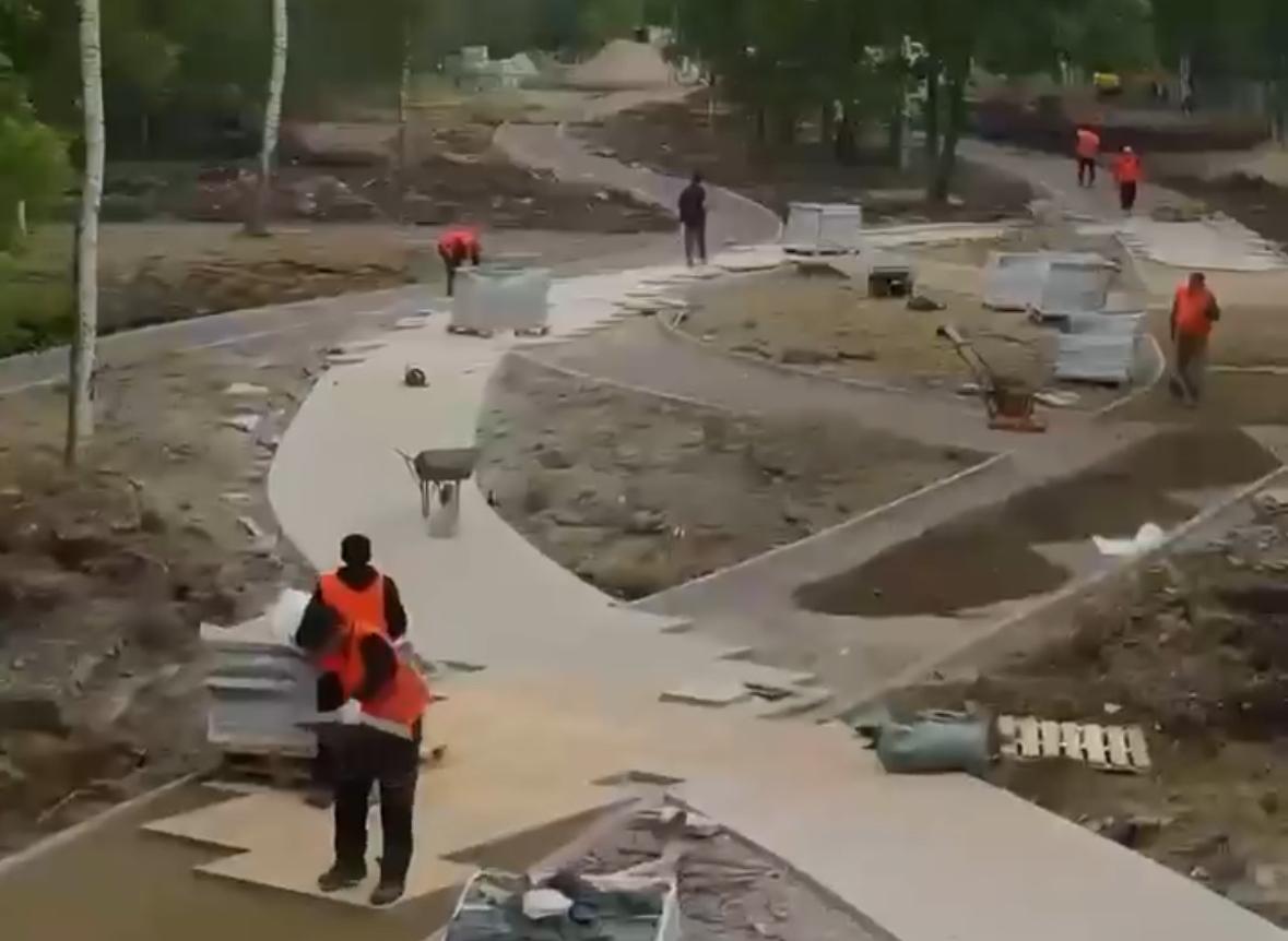 В Петербурге в Ильинской слободе появится новая пешеходная зона
