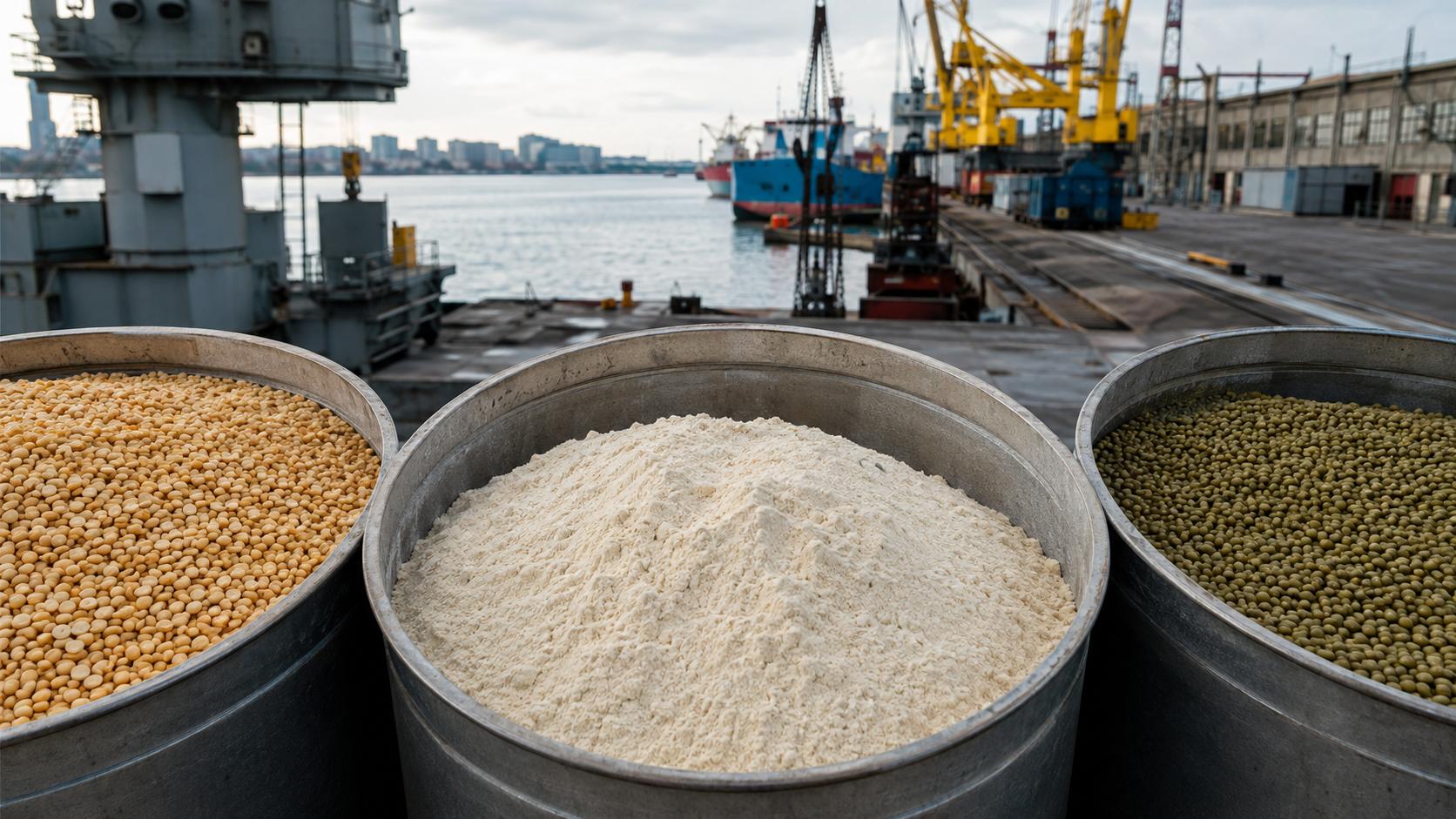 В порту Петербурга задержали крупную партию зерновой продукции из Индии