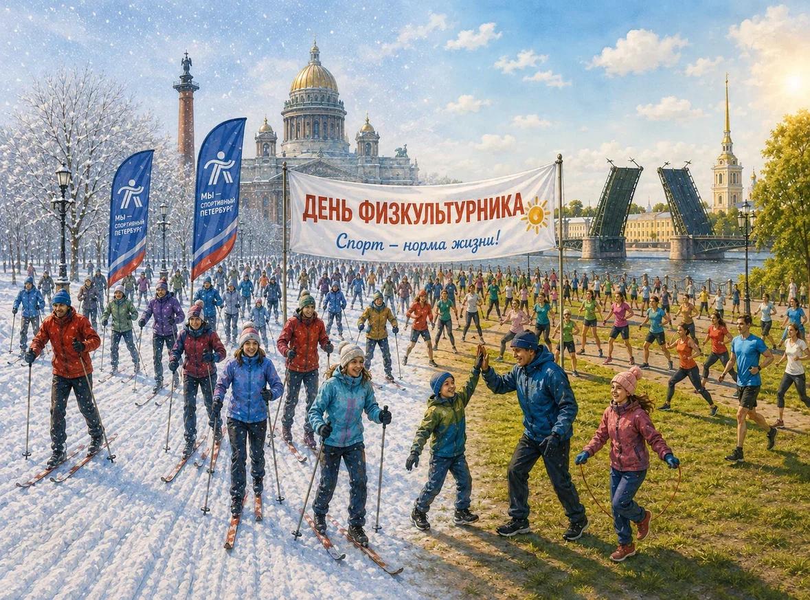День физкультурника в Петербурге могут отпраздновать и зимой