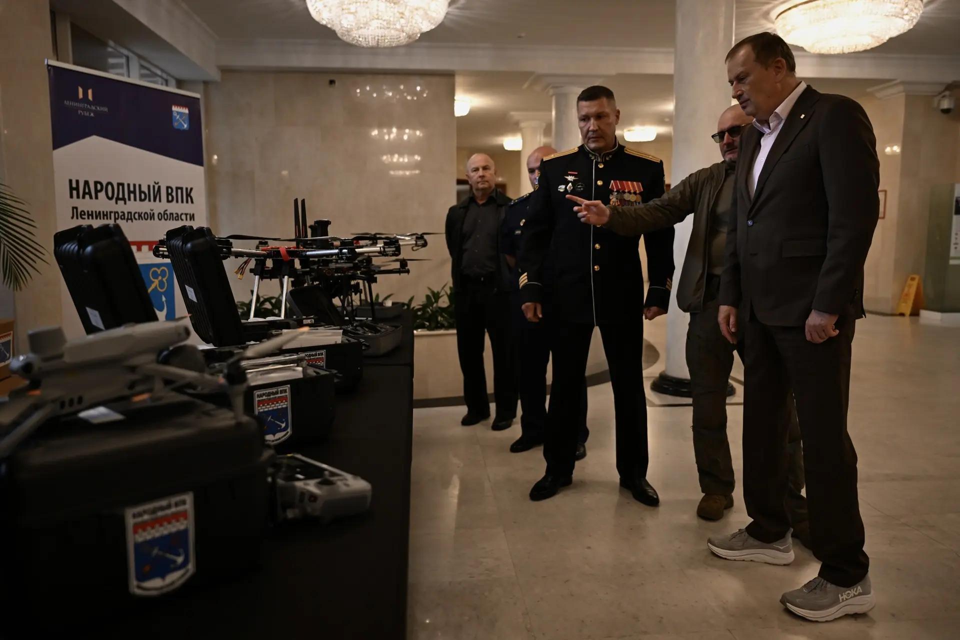 «Ленинградский рубеж» передал пограничникам партию беспилотников