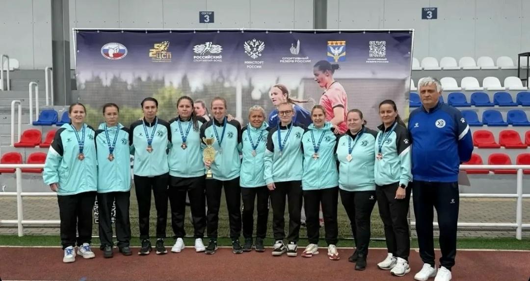 Петербурженки завоевали бронзу чемпионата России по футболу среди спортсменов с нарушением слуха
