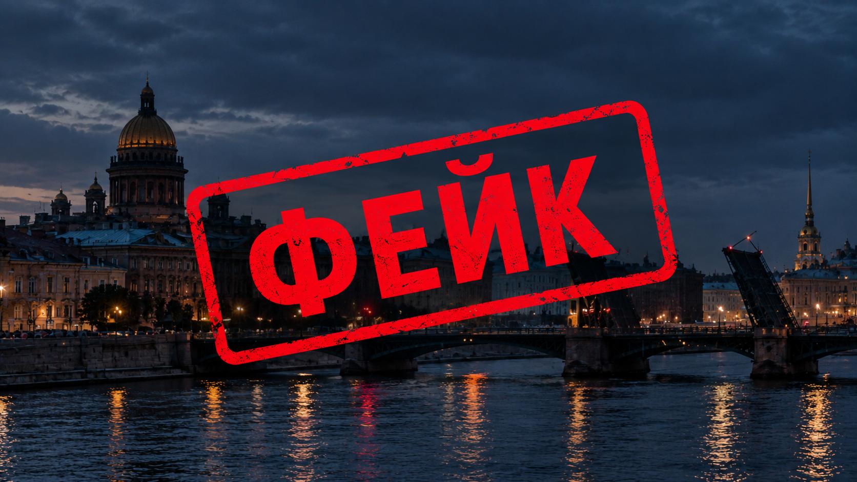 Украинские паблики выдумали «полный блэкаут» в Петербурге