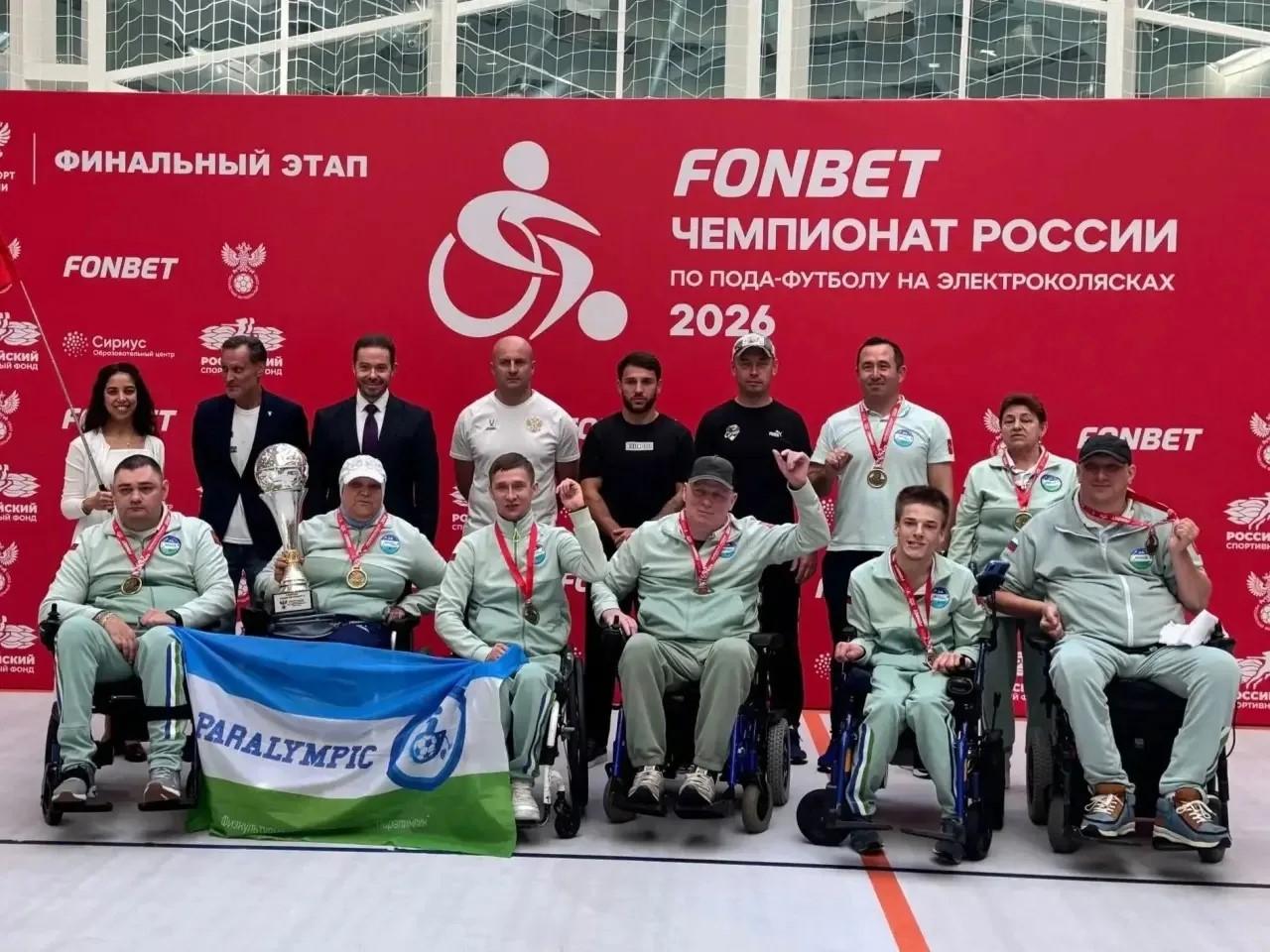 Сборная Петербурга впервые стала чемпионом России по ПОДА-футболу на электроколясках